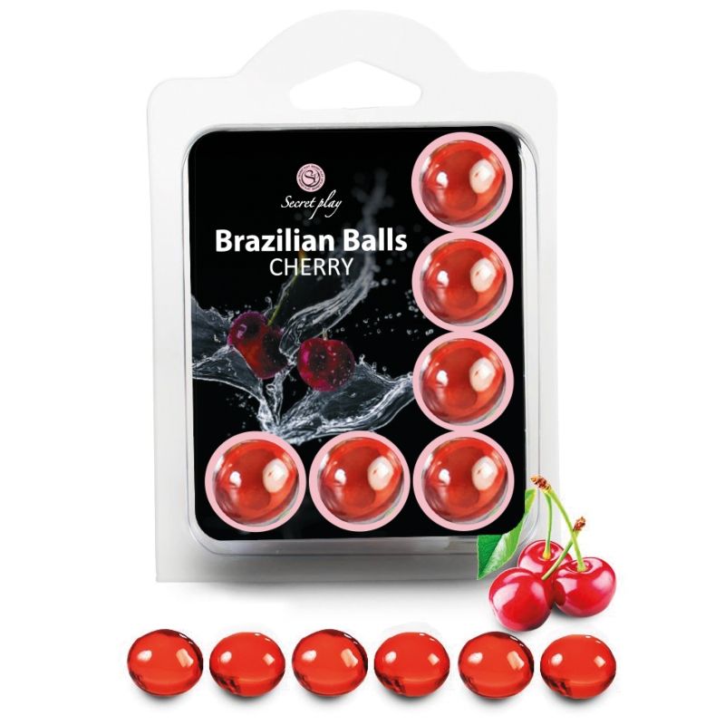 Conjunto SecretPlay Cereja: 6 explosões de aroma e suavidade para a sua pele.