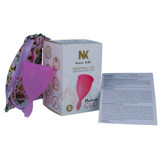 Copo Menstrual NINA KIKI Tamanho S: Proteção e Liberdade | Diamora
