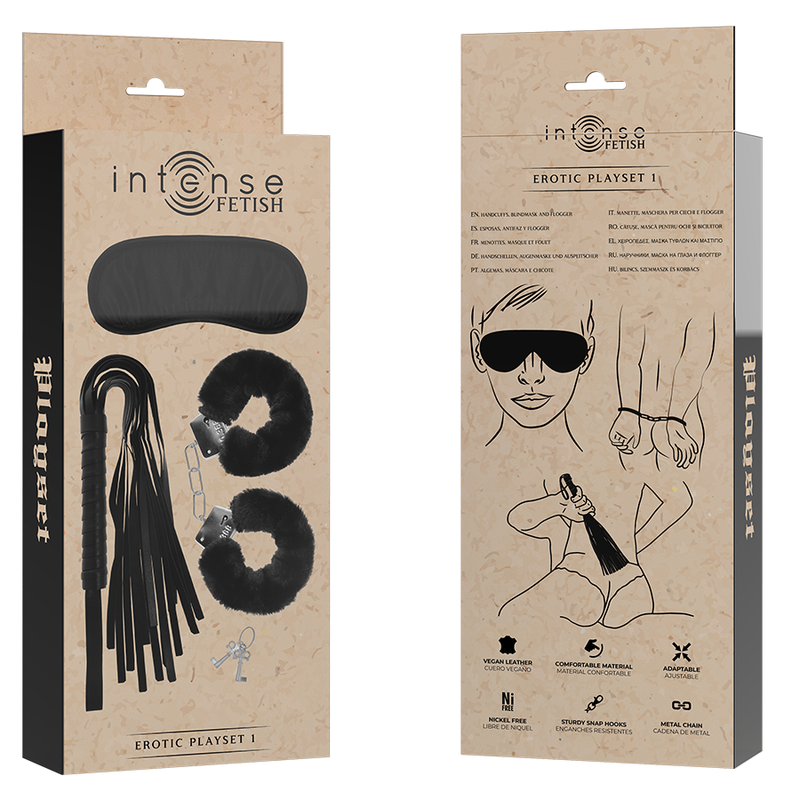 Playset 1 Intense: O equilíbrio perfeito para casais que iniciam a exploração sensorial. Diamora Portugal