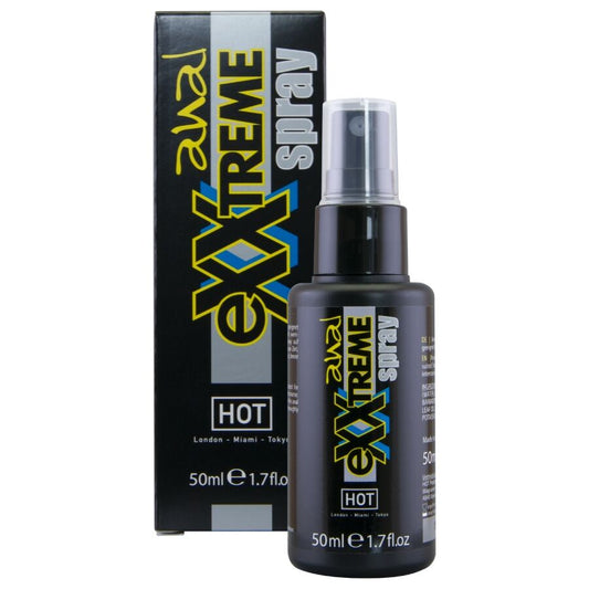 Spray Anal Extremo HOT: Conforto e Relaxamento 50Spray Anal Extremo HOT: Preparação profissional para uma exploração sem desconforto.ml | Diamora