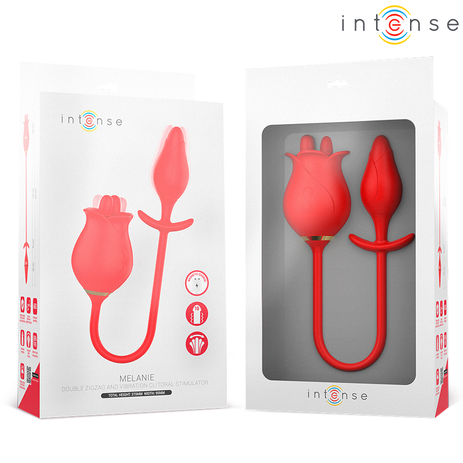 Vibrador Melanie – Estimulação Clitoriana - DIAMORA