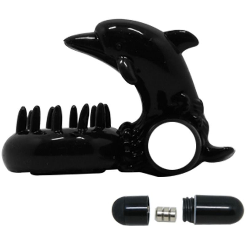 Anatomia Sweet Dolphin: Foco macro na aba superior em forma de golfinho, esculpida para proporcionar uma estimulação clitoridiana precisa e envolvente.