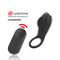 Brilly Glam Alan – Anel Peniano Vibratório em Silicone Premium com Controlo Remoto WatchMe em Formato Relógio (Preto)