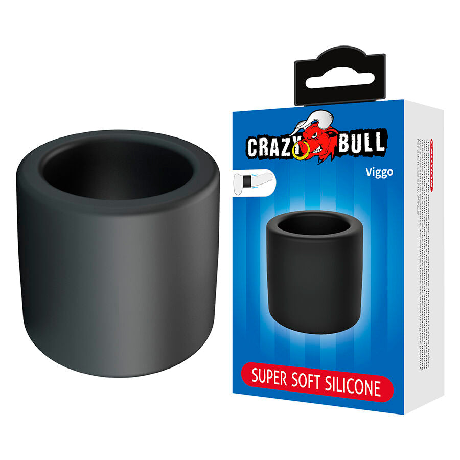 Anel Viggo Crazy Bull: Máxima elasticidade para ereções mais firmes e volumosas.