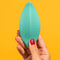 ROMP Wave Pleasure Air – Estimulador Clitoridiano por Sucção e Ondas de Pulsação de Ar com Formato Anatómico Ergonómico (Verde-Água)