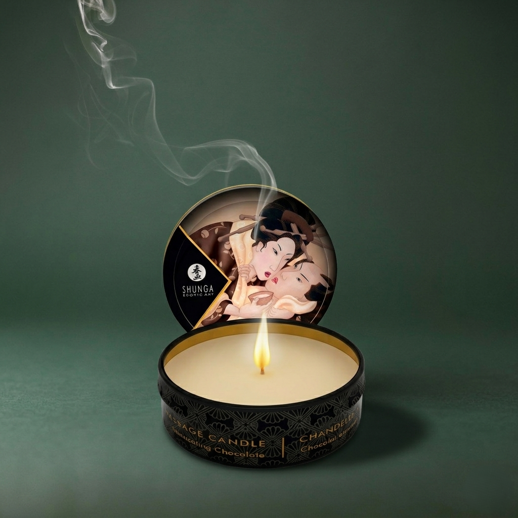 Atmosfera de Luxo: Design icónico Shunga para criar um cenário de sedução e relaxamento.