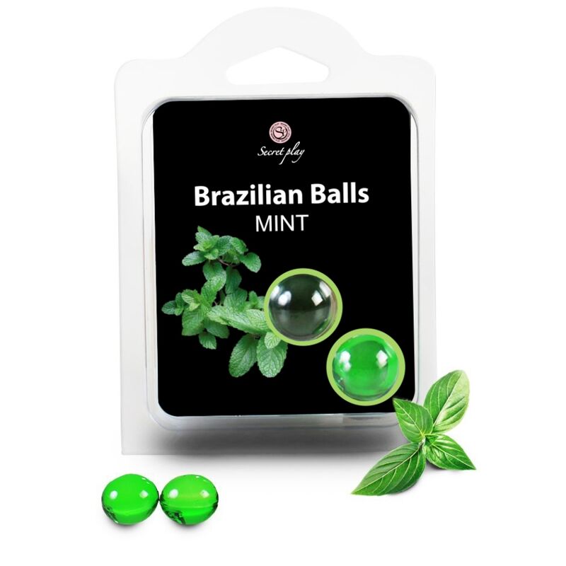 Bolas Brasileiras Mint: O frescor da menta numa explosão de óleo revigorante para a sua pele.