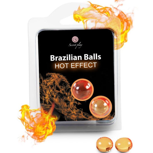 Bolas Brasileiras SecretPlay Calor: Aqueça a sua intimidade com um toque de seda.