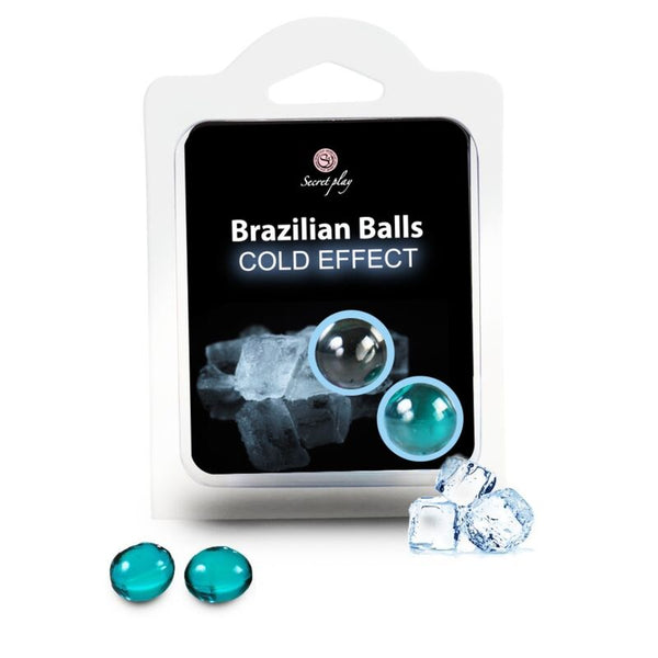 Bolas Brasileiras SecretPlay Frio: O despertar dos sentidos através do contraste gelado.