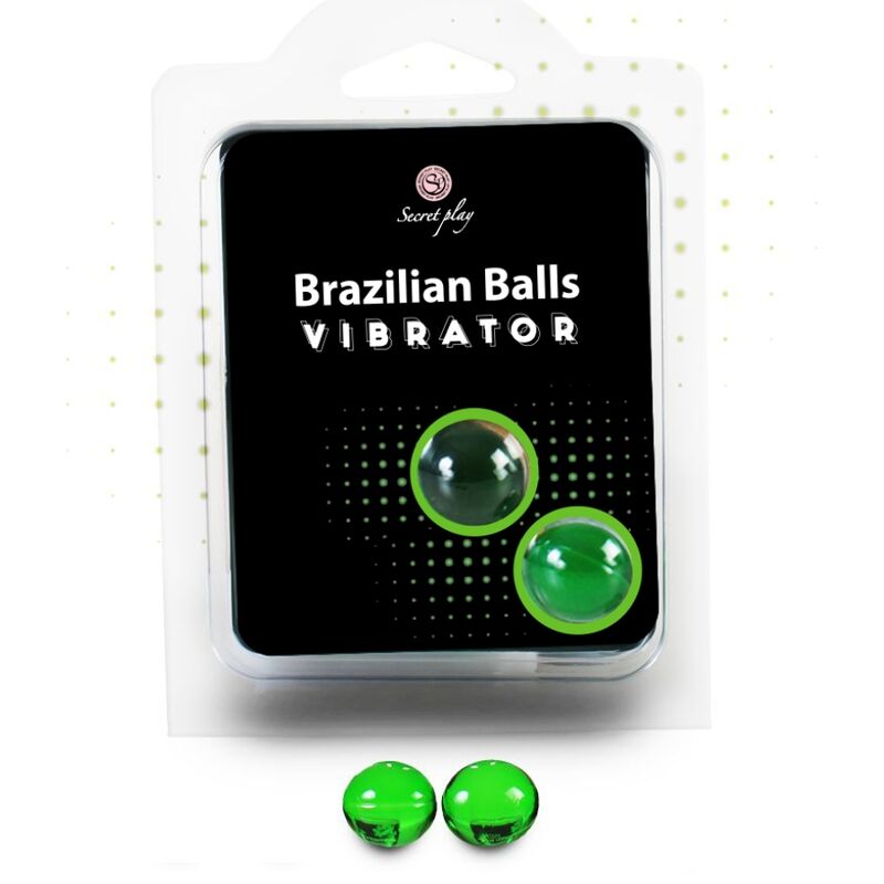 Bolas Brasileiras SecretPlay Shock: A sensação eletrizante da vibração líquida na sua pele.