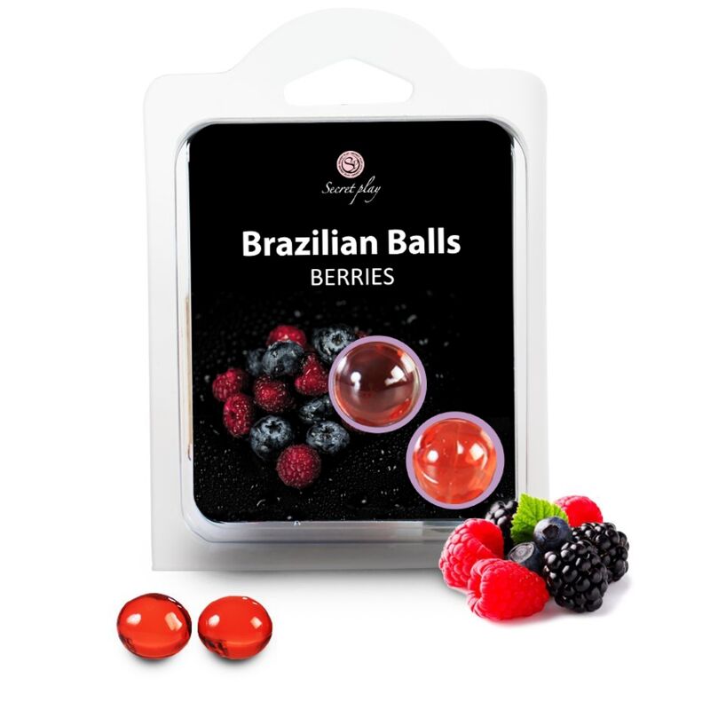 Bolas Brasileiras de Bagas: O aroma vibrante dos frutos silvestres numa explosão de óleo sedoso.