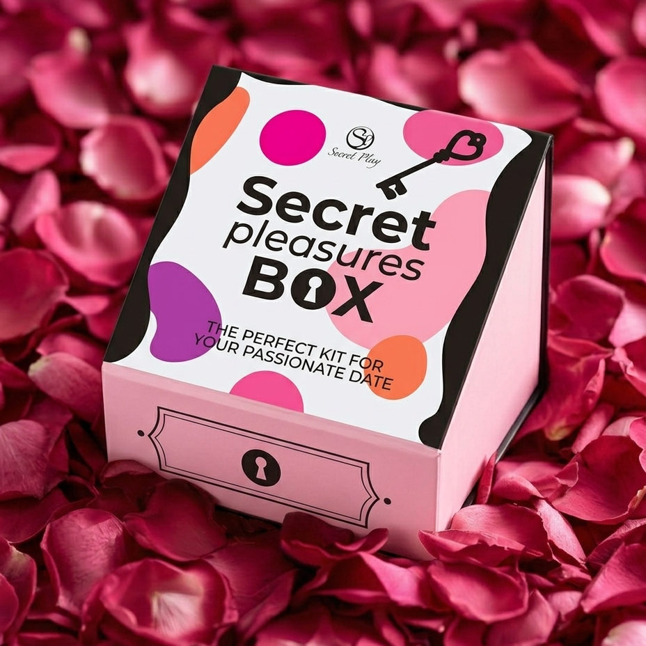 Caixa de Prazeres Secret Play: Tudo o que precisa para uma noite de descoberta sensorial a dois.