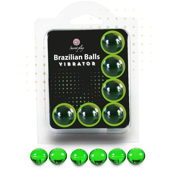 Conjunto SecretPlay Vibrador: 6 cápsulas que trazem a sensação de vibração para a sua pele.