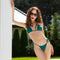 Chilirose CR 4449 – Conjunto de Biquíni Verde – Estilo, Conforto e Sofisticação Premium