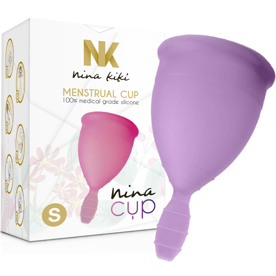 Copo Menstrual NINA KIKI Tamanho S: Proteção e Liberdade | Diamora