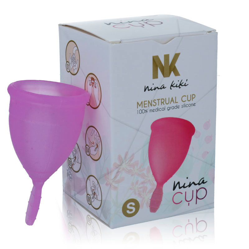 Copo Menstrual NINA KIKI Tamanho S: Proteção e Liberdade | Diamora