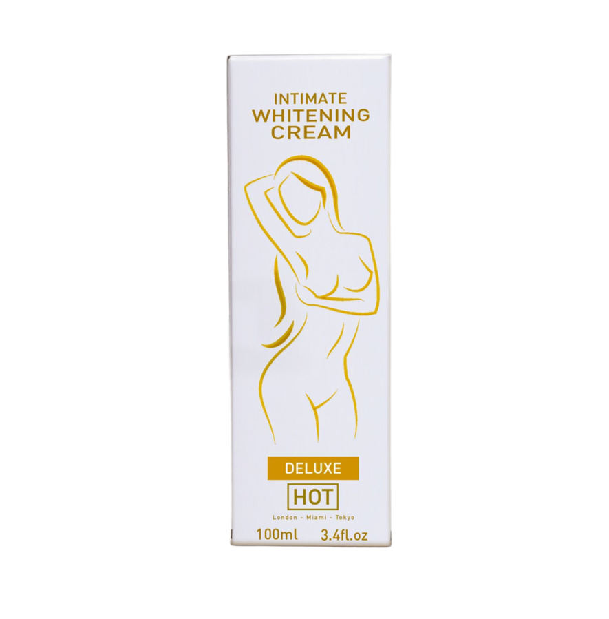 Creme Clareador Íntimo Deluxe HOT: Cuidado Uniformizador 100ml | Diamora