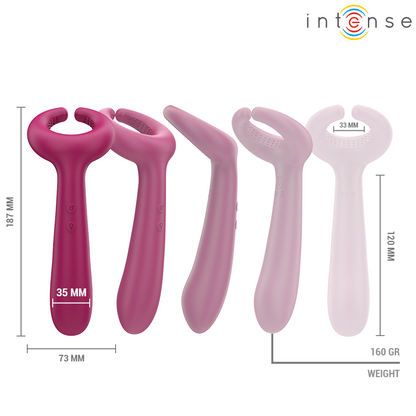 Design Ergonómico Flexível: Molda-se à sua anatomia para um prazer personalizado.Diamora