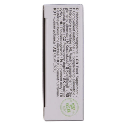 Embalagem Discreta para a Mesinha: Foco na caixa de 10 cápsulas perfeitamente integrada num quarto ou espaço masculino moderno, demonstrando elegância e sofisticação.