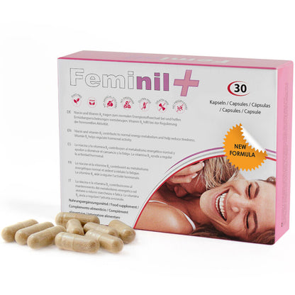 FEMINIL: Suplemento para Libido e Equilíbrio Hormonal Feminino | Diamora