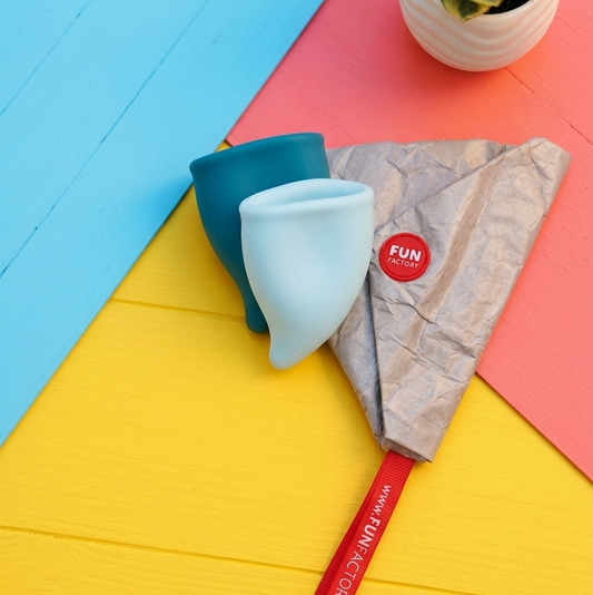FUN CUP Fun Factory: Kit de Coletores Menstruais Ergonómicos | Diamora