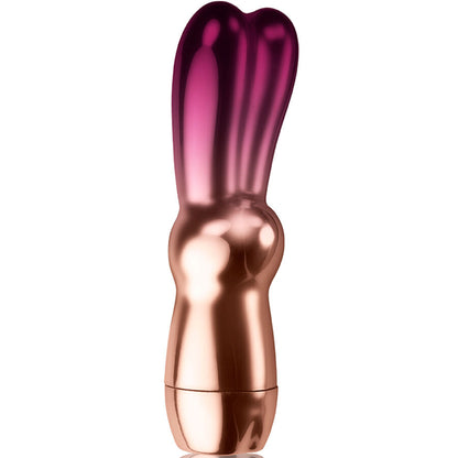 Formato Rabbit Ergonómico: Orelhas flexíveis e corpo curvado para o ponto G.