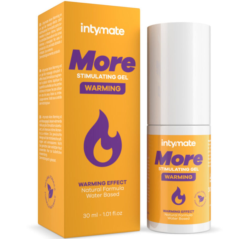 Intimateline Intymate Gel Calor: Fotografia editorial premium focando no frasco de 30 ml, destacando a elegância e a promessa de calor sensorial.