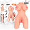 Intense Deep Touch Jesse Torso – Masturbador de Dupla Entrada (Vaginal e Anal) – Realismo e Anatomia Detalhada