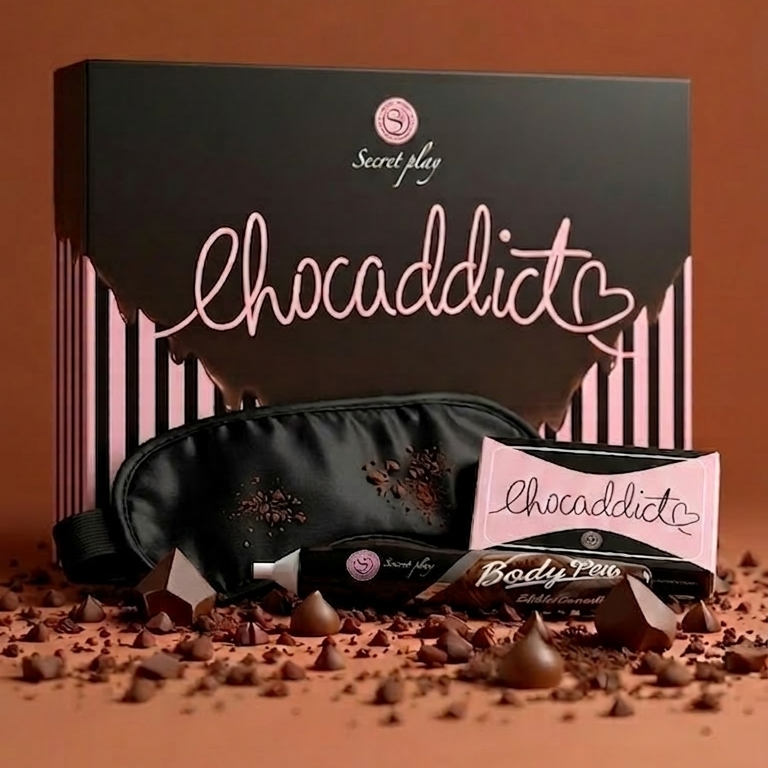 Jogo Chocaddict Edição Chocolate Gourmet da SECRETPLAY com embalagem decorada, decorativo e ideal para diversão temática.