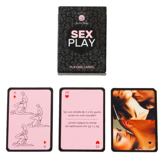 Jogo de Cartas Sex Play Secretplay: Desafios e Fantasias | Diamora
