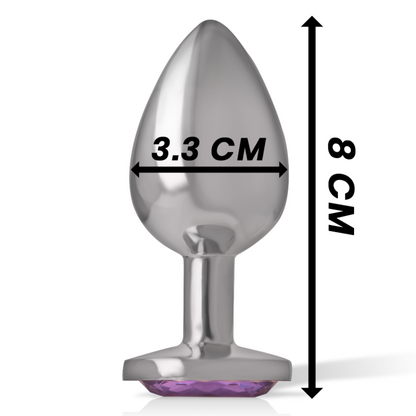 Joia Anal Intense com Cristal Violeta M