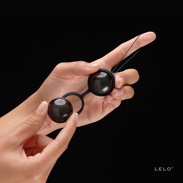 LELO LUNA Beads™ Noir: Esferas de Fortalecimento Pélvico | Diamora