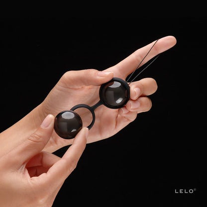 LELO LUNA Beads™ Noir: Esferas de Fortalecimento Pélvico | Diamora