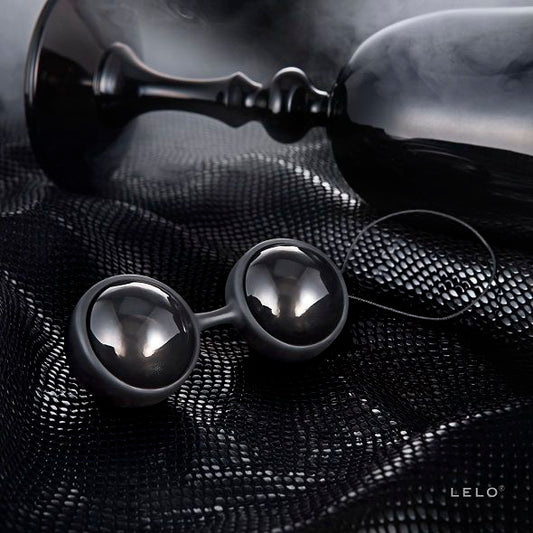 LELO LUNA Beads™ Noir: Esferas de Fortalecimento Pélvico | Diamora