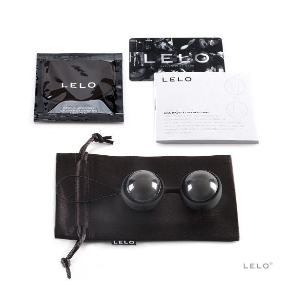 LELO LUNA Beads™ Noir: Esferas de Fortalecimento Pélvico | Diamora