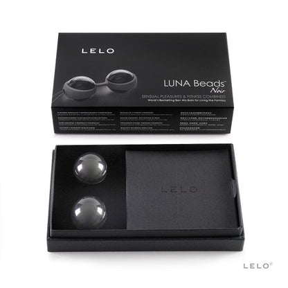 LELO LUNA Beads™ Noir: Esferas de Fortalecimento Pélvico | Diamora