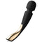 LELO Smart Wand 2 Medium – Varinha Massageadora Corporal e Íntima Compacta, 10 Padrões de Potência Constante e Recarregável (Preto)