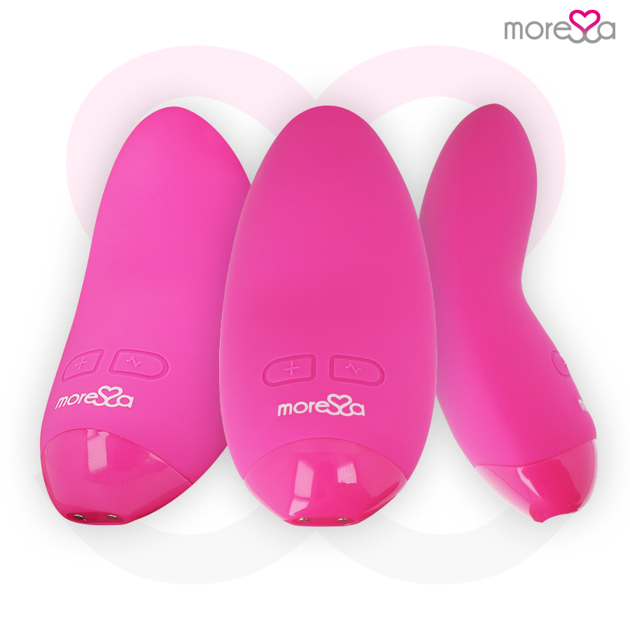 Moressa Blossom Preto: Design floral ergonómico para estimulação simultânea interna e externa. Diamora Portugal