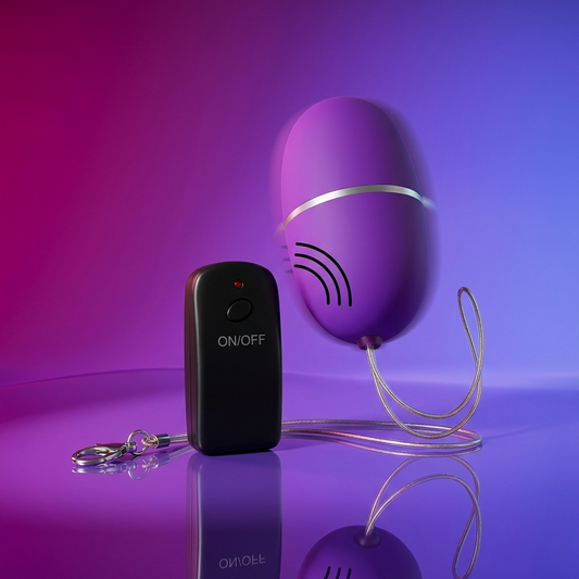 Ovo Vibrante Lilás Online: Potência e elegância sem fios para um prazer sem limites.