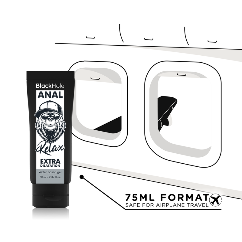 Pormenor do gel aquoso transparente para massagem anal.