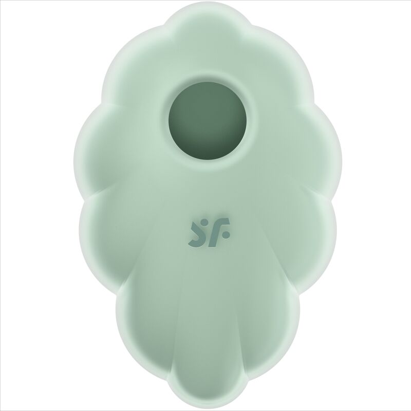 Precisão Anatómica com Estética de Alta Costura: Imagem em grande plano do bocal de silicone, comunicando visualmente o conforto e a suavidade da tecnologia Air-Pulse.