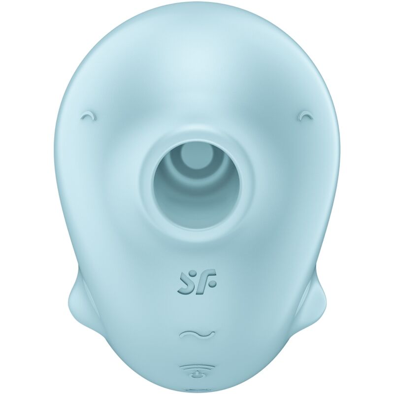 Precisão Divertida e Confortável: Imagem em grande plano do bocal de silicone, comunicando a suavidade do contacto e a eficácia da tecnologia Air-Pulse.