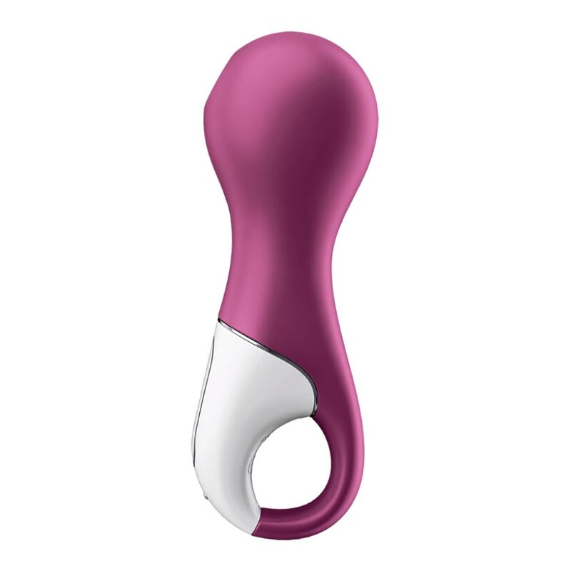 Precisão Técnica com Elegância Visual: Imagem em grande plano do bocal de silicone, comunicando visualmente o conforto e a suavidade da tecnologia Air-Pulse.