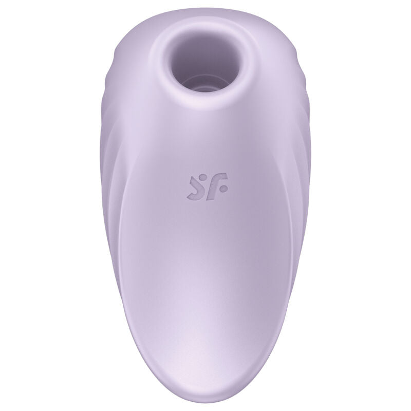 Precisão Técnica e Estética de Luxo: Imagem em grande plano do bocal de silicone, comunicando a suavidade do contacto e a eficácia da tecnologia Air-Pulse.