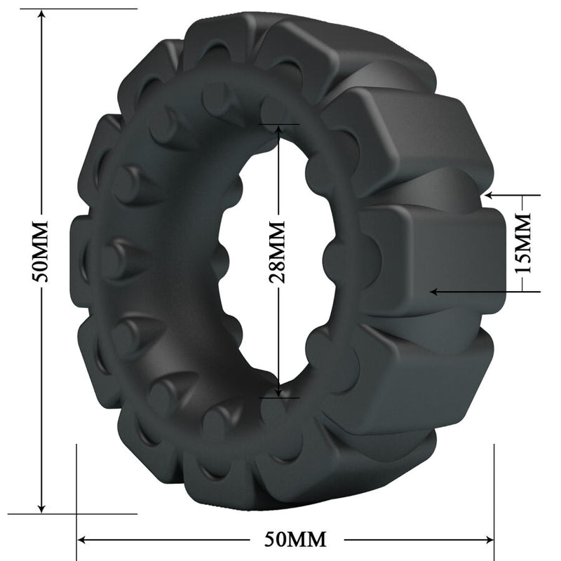 Resiliência do Silicone: Detalhe que demonstra o elevado rácio de expansão do elástico, garantindo um ajuste seguro e confortável ao corpo.