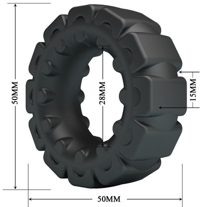 Resiliência do Silicone: Detalhe que demonstra o elevado rácio de expansão do elástico, garantindo um ajuste seguro e confortável ao corpo.