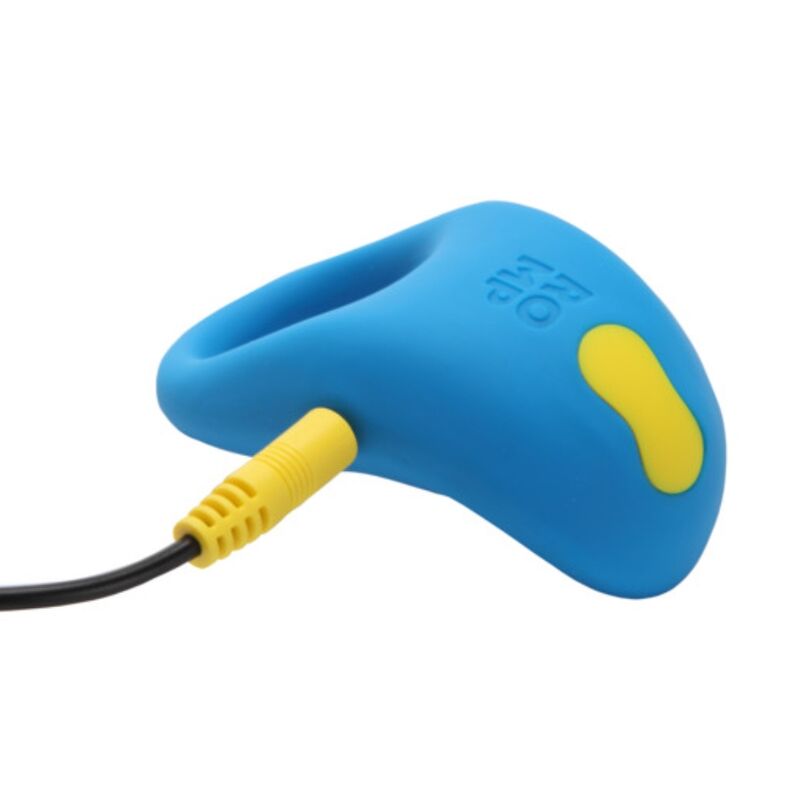 Romp Juke Anel Vibratório: Fotografia editorial premium focando no design ergonómico e na textura suave do silicone médico. diamora