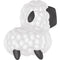 Satisfyer Dreamy Sheep – Estimulador Clitoriano por Ondas de Pressão Air-Pulse, Design Lúdico, 11 Intensidades e Recarregável (Ovelha)