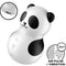 Satisfyer Pocket Panda – Estimulador Clitoriano Compacto por Ondas de Pressão Air-Pulse, Design Lúdico, 11 Intensidades e Recarregável (Preto e Branco)