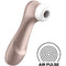 Satisfyer Pro 2 Nova Geração – Estimulador Clitoriano por Ondas de Pressão Air-Pulse, Silencioso, 11 Intensidades e Recarregável (Rosa Dourado)